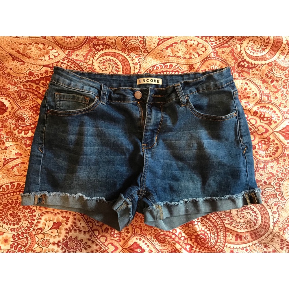 Encore jean shorts
